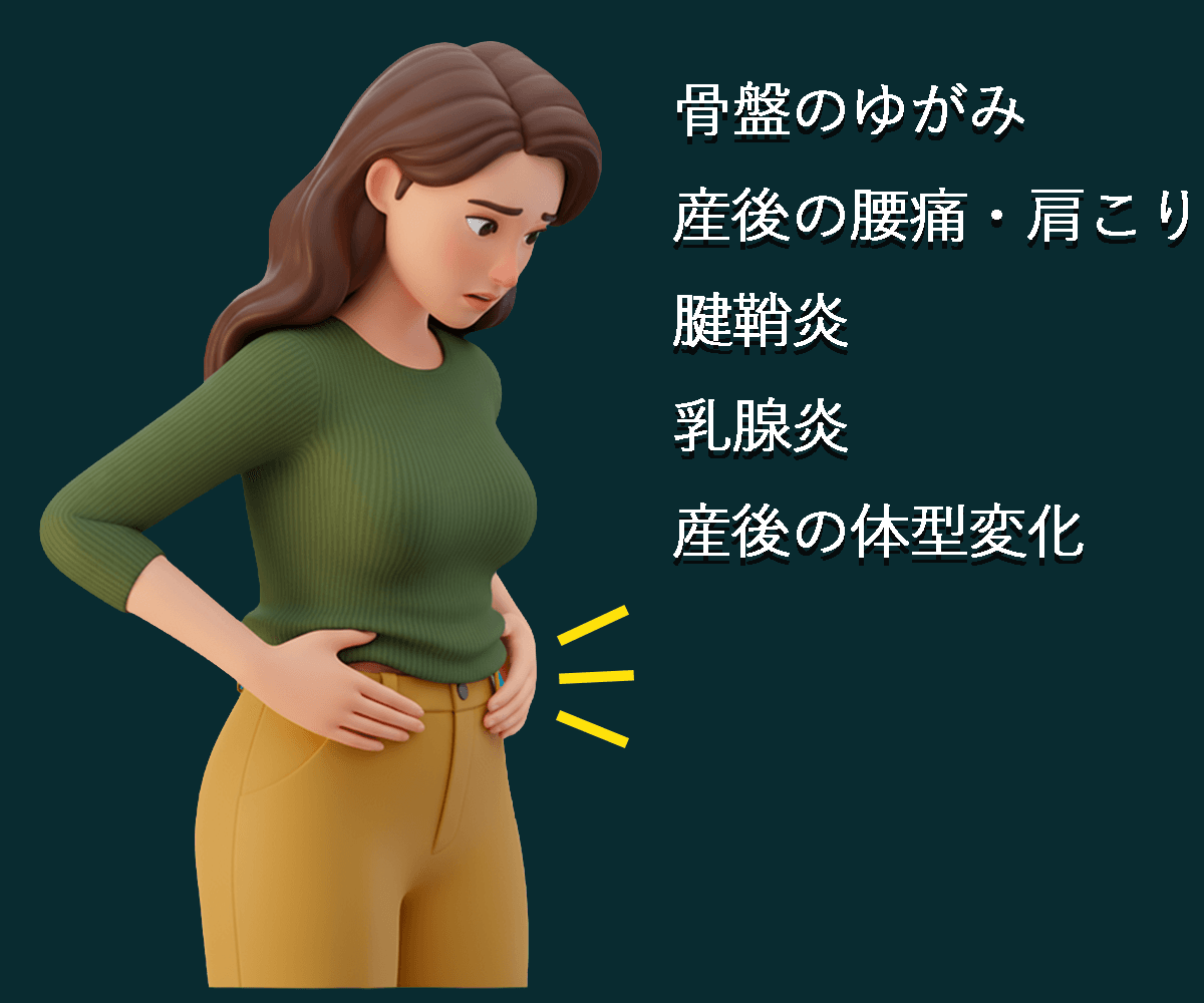 産後骨格矯正