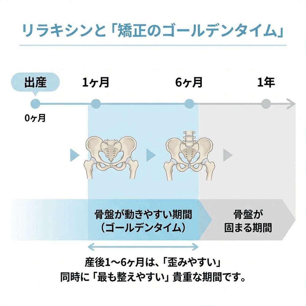 産後骨盤矯正のタイミング